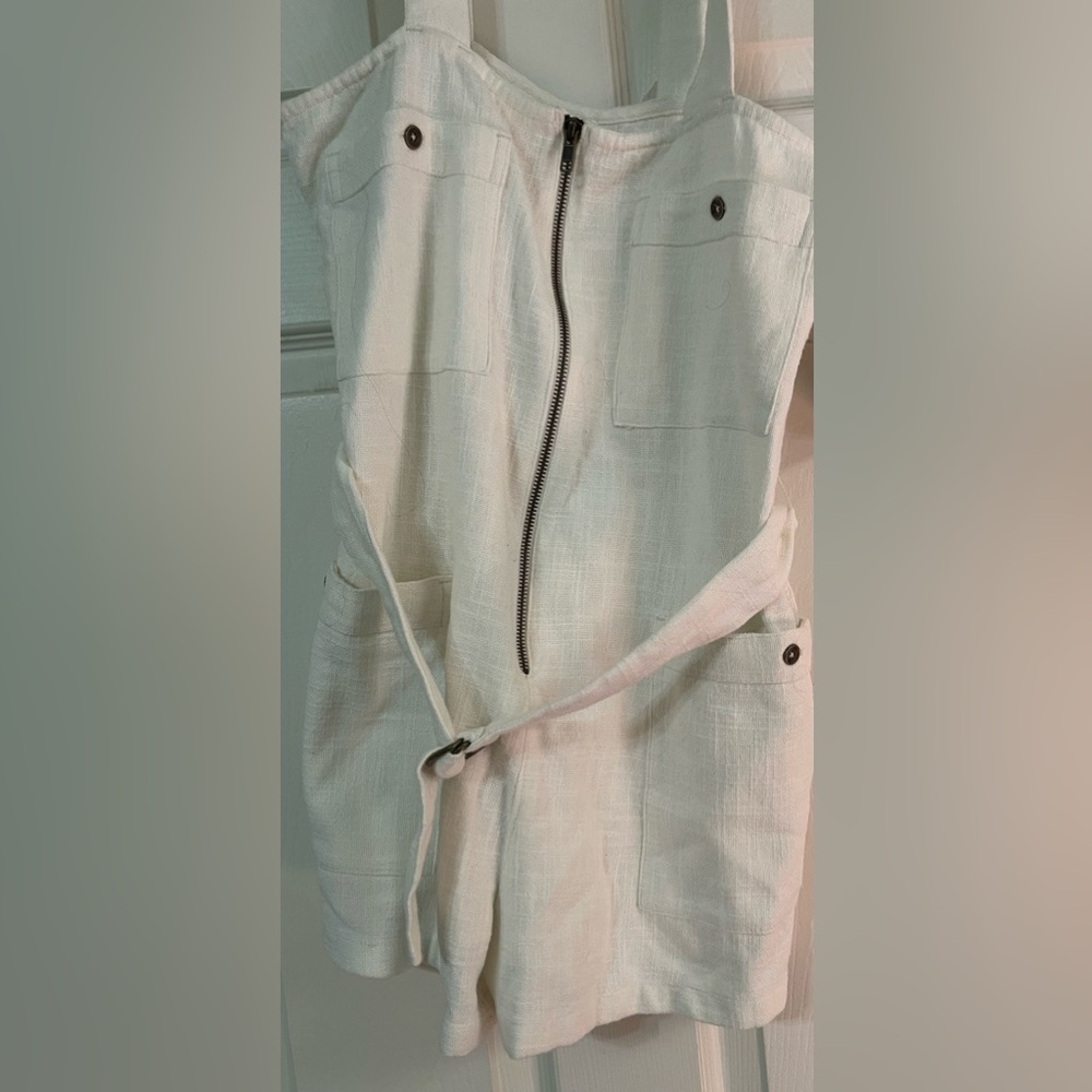 NWT Billabong Cream Textured Romper